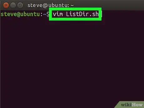 Image titled Write a Shell Script Using Bash Shell in Ubuntu Step 3
