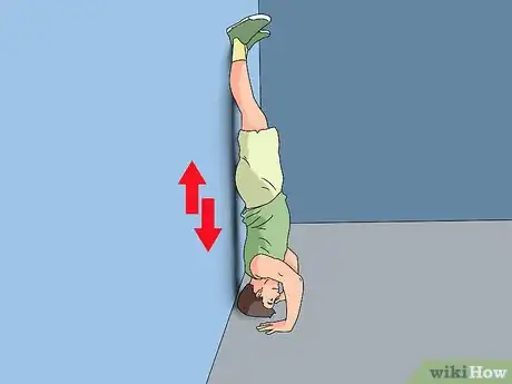 Image titled Work up to a Handstand Push Up Step 10