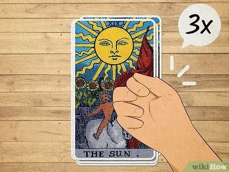 Image titled Cleanse Tarot Cards Step 3