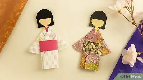 Image titled Make a Kimono Girl Origami Step 15