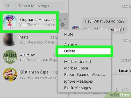 Image titled Delete Messages on Facebook Messenger Step 15