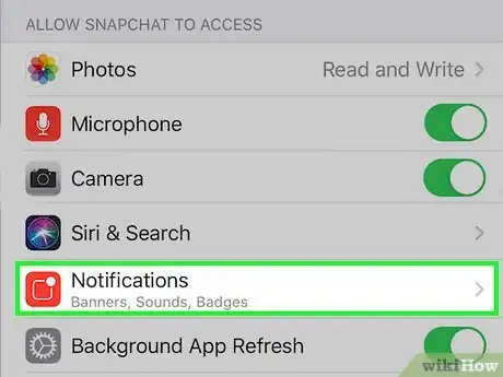Image titled Turn on Snapchat Notifications Step 6
