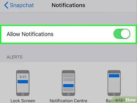 Image titled Turn on Snapchat Notifications Step 7