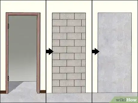 Image titled Block Up an External Doorway Step 1
