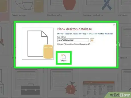 Image titled Make a Database Using MS Access Step 4