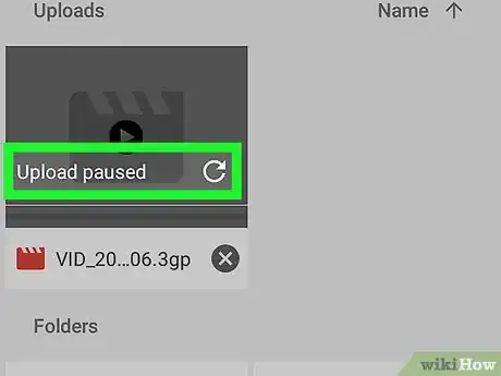 Image titled Resume a Google Drive Upload Step 2