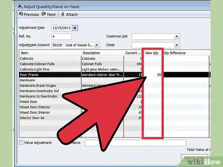 Image titled Adjust Inventory in QuickBooks Step 9