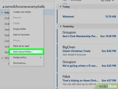 Image titled Share a Folder in Outlook Step 22
