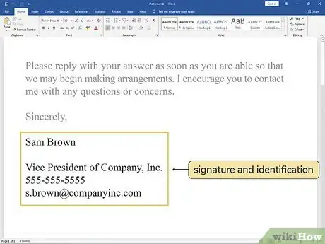 Image titled Write an Office Letter Step 14