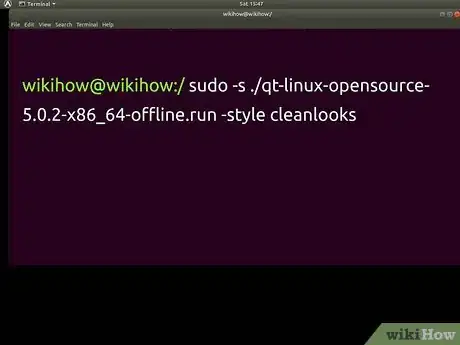 Image titled Install Qt SDK on Ubuntu Linux Step 27