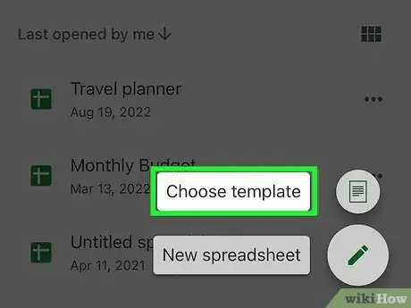 Image titled Make a Spreadsheet on iPhone Step 8