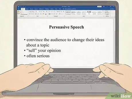 Image titled Start a Speech Step 27