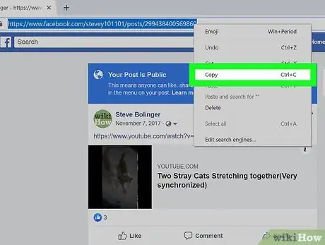 Image titled Copy a Facebook Post Step 6