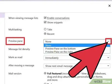 Image titled Manage Your Email Viewing Settings on Yahoo Step 7