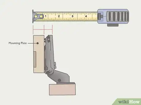 Image titled Measure Cabinet Hinges Step 9