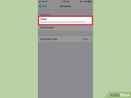 Image titled Add Contacts from an Email Account to an iPhone Step 4