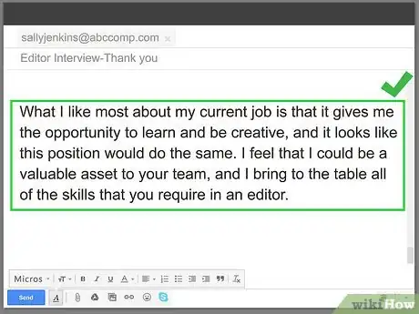 Image titled Write a Follow Up Email for a Job Application Step 14