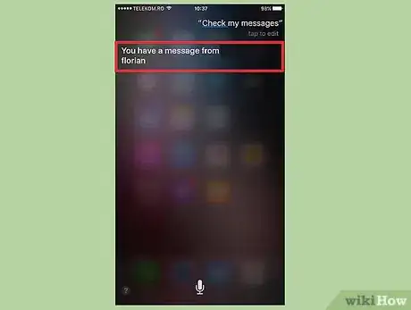 Image titled Text by Talking with Siri Step 9