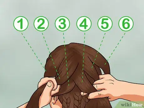 Image titled Crimp Your Hair With a Straightener Step 9
