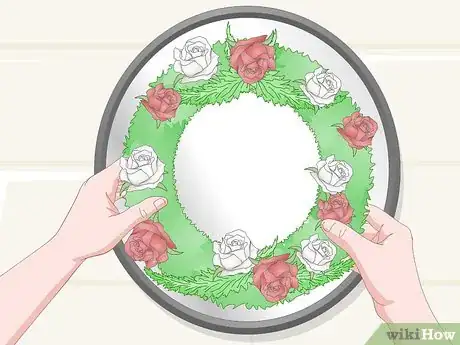 Image titled Hang a Wreath on a Mirror Step 1