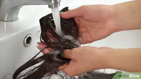 Image titled Care for Clip in Hair Extensions Step 10