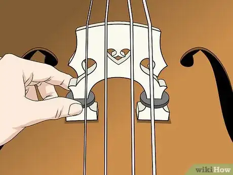 Image titled Adjust a Double Bass Bridge Step 11