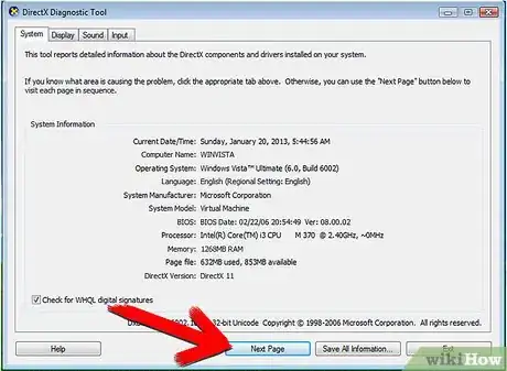 Image titled Check Direct X