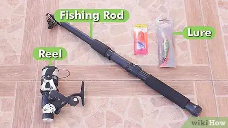 Image titled Set Up a Fishing Pole Step 1