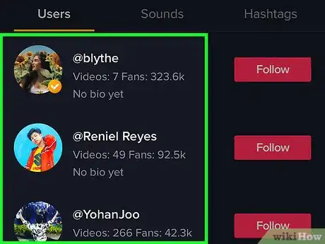Image titled Find Friends on Tik Tok on iPhone or iPad Step 5