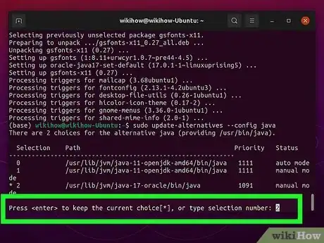 Image titled Install Java in Ubuntu Using Terminal Step 22