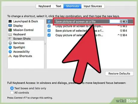 Image titled Change the Keyboard Shortcut for a Mac Screenshot Step 6