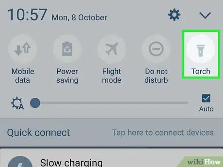 Image titled Use the Samsung Galaxy Flashlight Step 4
