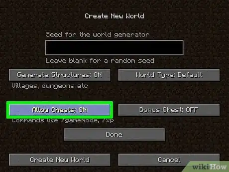 Image titled Cheat in Minecraft Step 1
