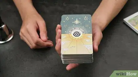 Image titled Shuffle Tarot Cards Step 1