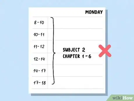 Image titled Make a Revision Timetable Step 12