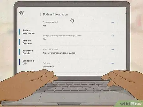 Image titled Get an Appointment at Mayo Clinic Step 3