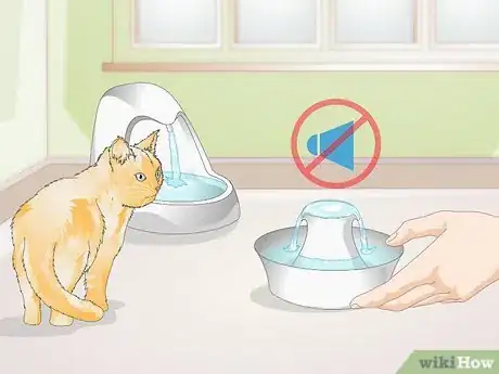 Image titled Train Your Cat to Use a Pet Fountain Step 5