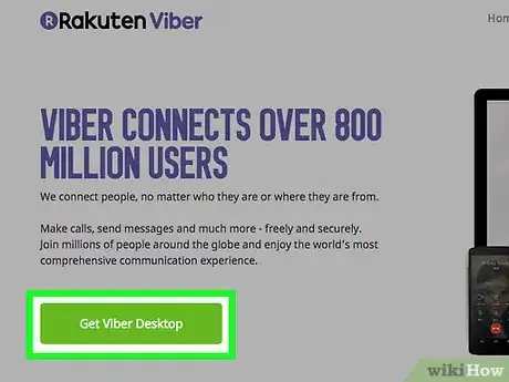 Image titled Make Calls and Chat with Viber for Desktop on PC Step 1