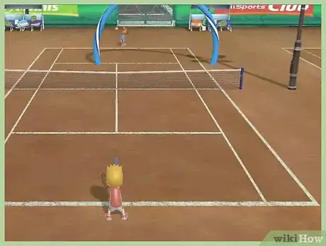 Image titled Do a Fast Ball in Tennis in Wii Sports Step 2