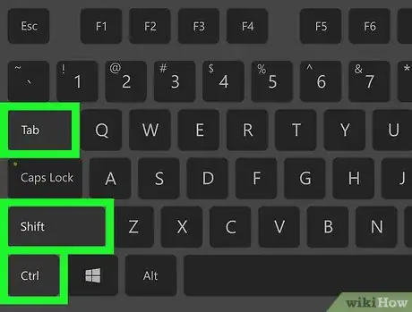 Image titled Switch Tabs with Your Keyboard on PC or Mac Step 3