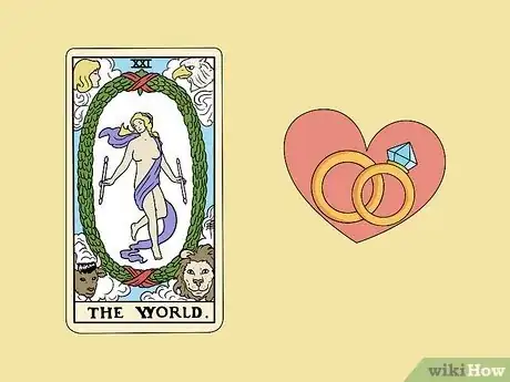 Image titled The World Tarot Card Meaning Step 3