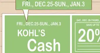 Use Kohl's Cash