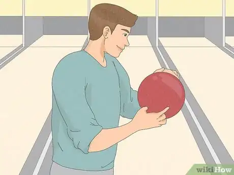 Image titled Roll a Bowling Ball Step 1