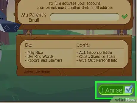 Image titled Create an Account on Animal Jam Step 9