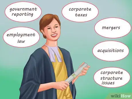 Image titled Be a Corporate Lawyer Step 1