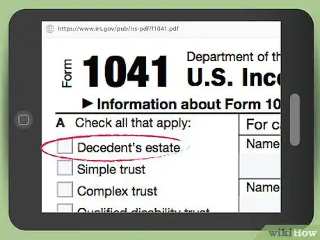 Image titled Obtain a Tax ID Number for an Estate Step 2