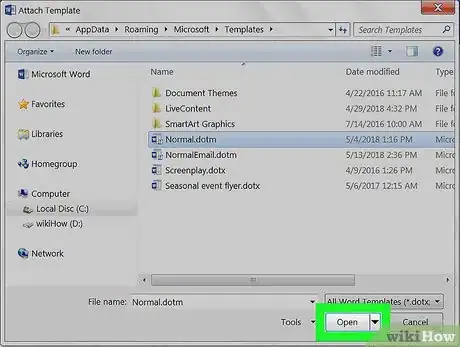 Image titled Use Document Templates in Microsoft Word Step 24