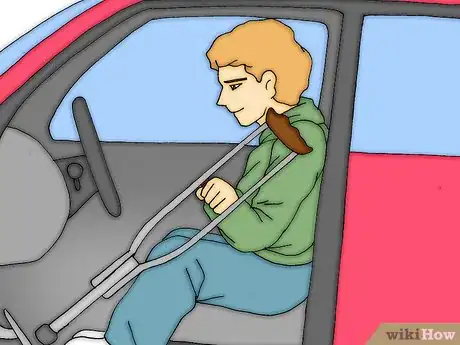 Image titled Drive a Stick Shift With a Broken Left Foot Step 2