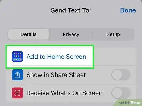 Image titled Create a Shortcut on iPhone Step 25