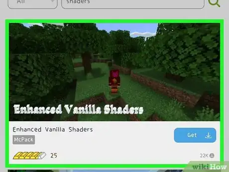 Image titled Download Shaders for Minecraft Pe Step 5